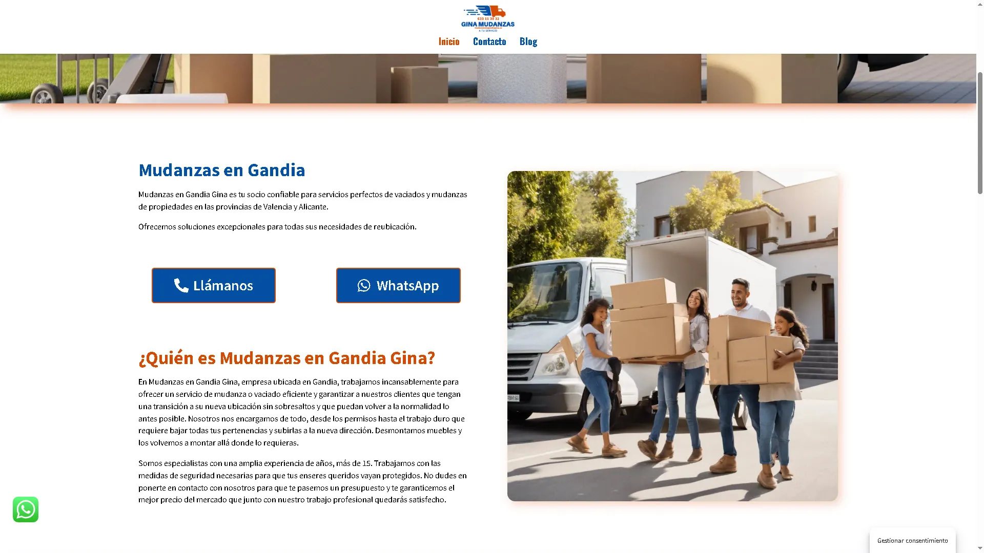 Mudanzas en Gandia
