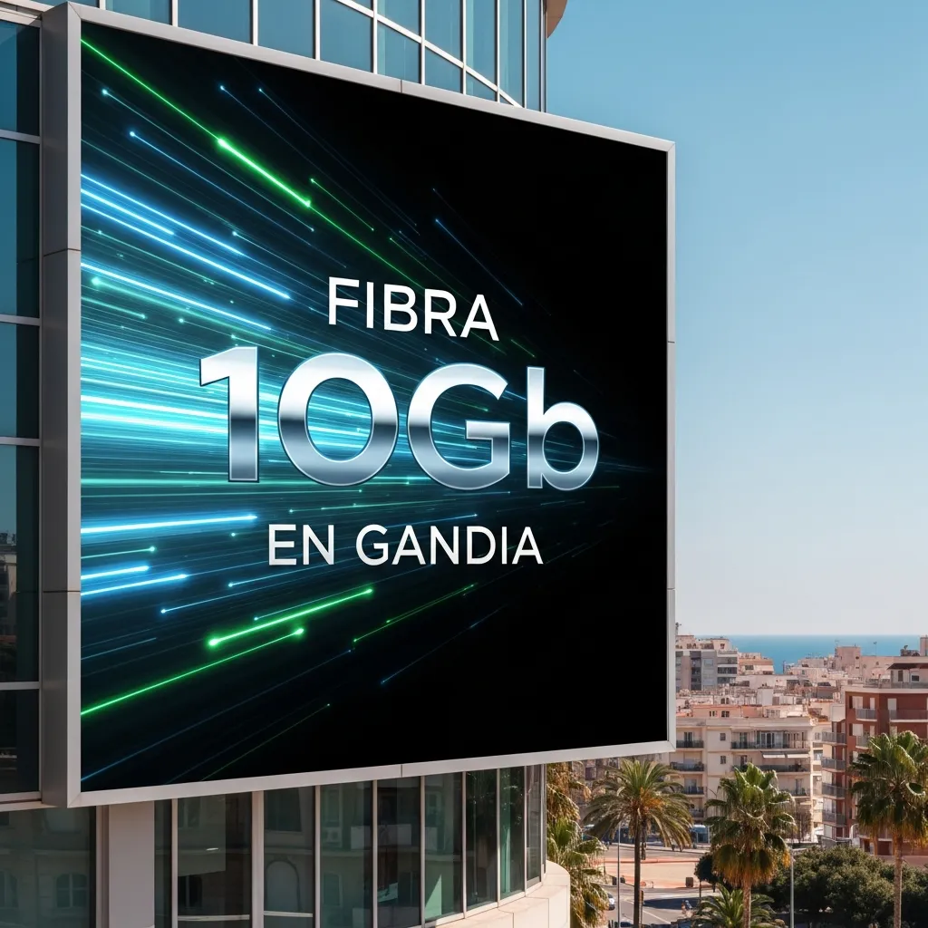 Fibra 10Gb en Gandia