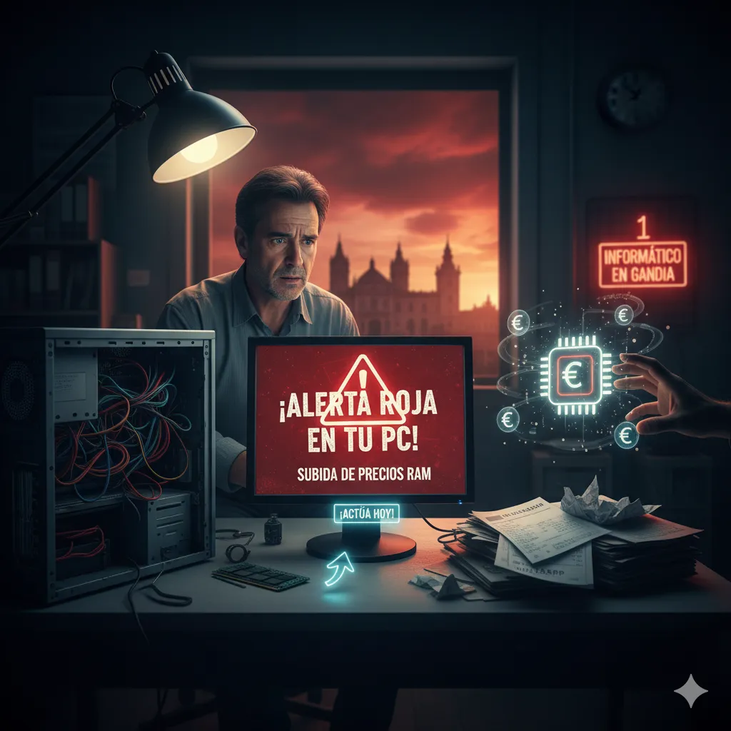 Subida de precios de memorias RAM