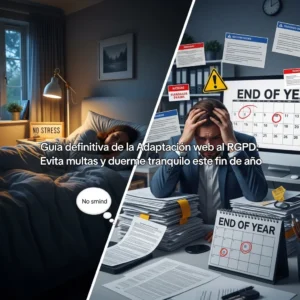 Adaptación web al RGPD: Evita multas y duerme tranquilo este fin de año