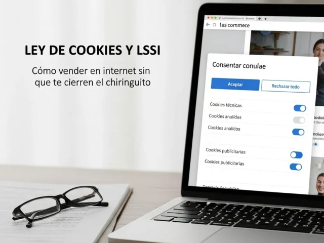 La Ley de cookies y LSSI: Cómo vender en internet sin que te cierren el chiringuito