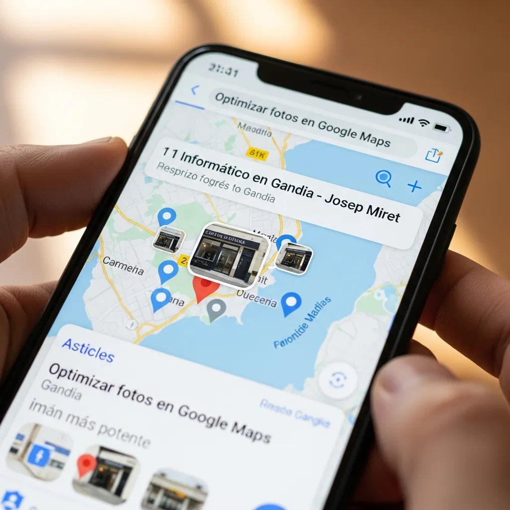 Optimizar fotos en Google Maps