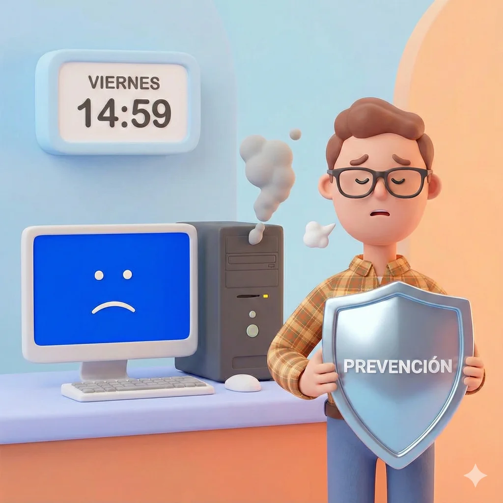 Prevención de desastres informáticos en Gandia