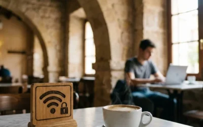 Cómo configurar el WiFi gratuito para clientes en una cafetería del Centro Histórico de Gandia sin que me roben datos