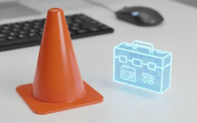 El cono de tráfico y los juguetes secretos: Herramientas informáticas esenciales para tu PC en Gandia