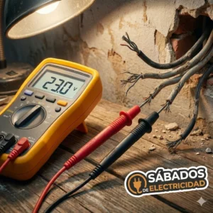 Cómo identificar fase neutro y tierra con el tester en instalaciones antiguas