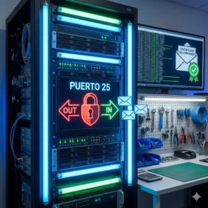 Cómo solucionar problemas de correo en Gandia cerrando el puerto 25 de salida