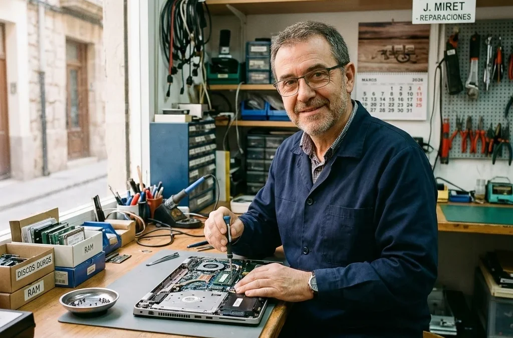 Arreglo ordenadores en Gandia: recupera la potencia de tu equipo sin estrés con un profesional de confianza