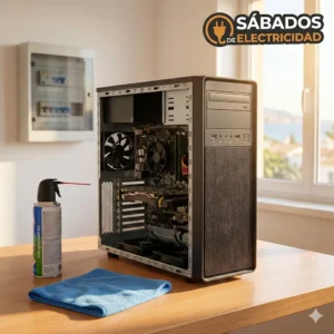 Limpieza de equipos informáticos y eléctricos en Gandia