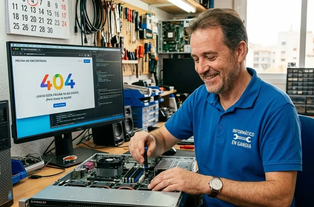 4 de Abril Celébralo conociendo a fondo las páginas no encontradas | Qué es el error 404 y cómo solucionarlo en Gandia